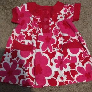Pink infant dress